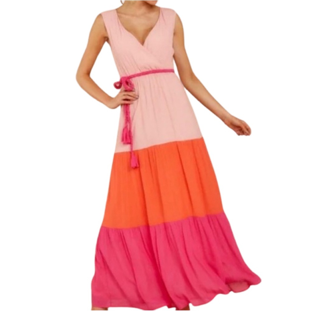 Flying Tomato ♡ Color Block Dress
